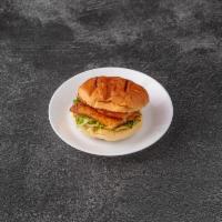 Flounder Fish Burger  · ON A BROCHIE BUN WITH LETTUCE