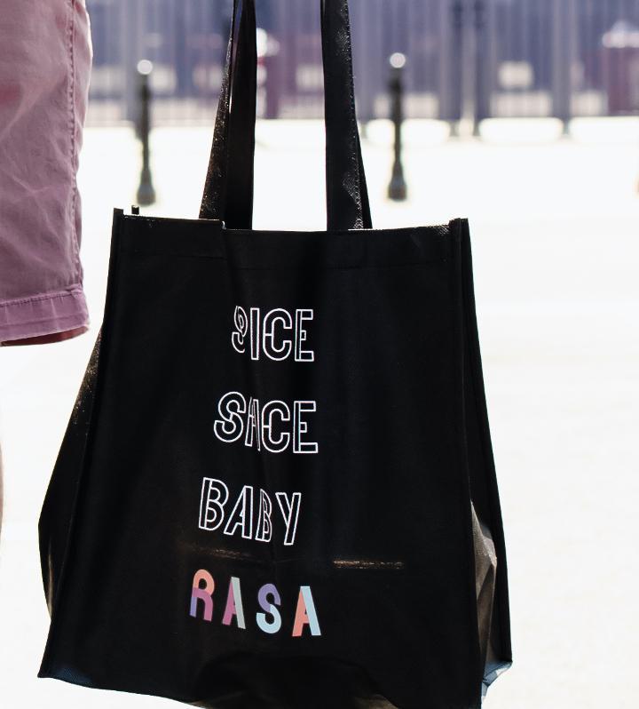 Go Green - Reusable RASA Tote · reusable RASA tote bag