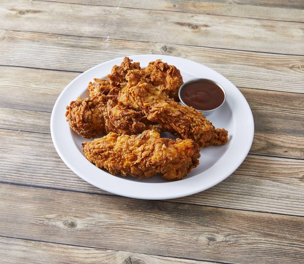 Chicken Tenders · Served with choice of dipping sauce.