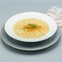 N.E. Clam Chowder · Served with oyster crackers.