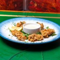 Fried Oysters  · 5 plump oysters fried golden brown.