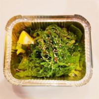 A8. Seaweed Salad · Marinated seaweed.