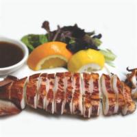 BBQ Ika(Squid) · Grilled Squid w. Chef Special Sauce.