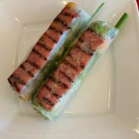 115. Vietnamese Grilled Pork Sausage Rolls (2) · Nem Nướng