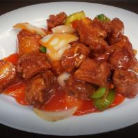 406C. Spareribs with Sweet and Sour Sauce · 
