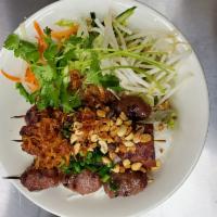 50. Vietnamese Grilled Pork Sausage W/ Vermicelli · Bún Nem Nướng