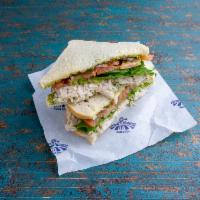 Turkey Pesto Sandwich Combo · Freshly sliced turkey and pesto sauce  with provolone cheese. Topped with  lettuce, tomato, ...