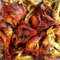 Char-Broiled Chicken with Fries · 