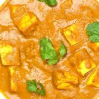 Paneer Tikka Masala · Homemade cheese cubes cooked in creamy onion and tomato sauce with the perfect combination o...