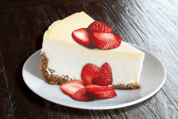 Strawberry-Topped Cheesecake · 
