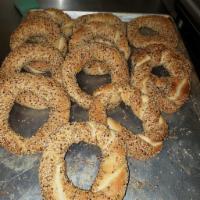 Bagel · Bread made from yeast.