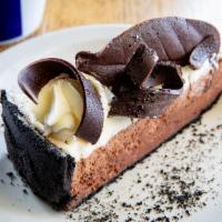 Chocolate Mousse Cake · A light, tasty chocolate mousse cake.