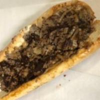 12’   A-1 Cheesesteak · 12 oz of Sliced Steak American cheese with A-1 steak sauce.