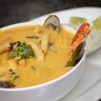 Mixed Seafood Soup · Sopa de mariscos. Our now more famous traditional Honduran delicious fresh seafood variety s...