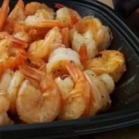 Pepper Shrimp · A hot Caribbean favorite highly seasoned with scotch bonnet peppers and a hint of garlic.
