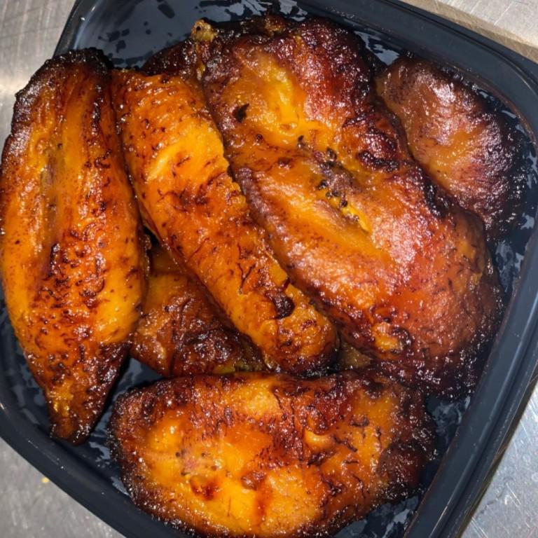 Plantains  · This sweet dish has been known to be eaten as a side or dessert. A traditional Caribbean favorite.