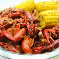 Crawfish (previously frozen, per pound) · With Special Crabbite Sauce