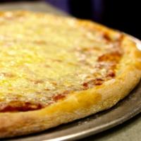 Cheese Pizza · Add toppings for an additional charge.