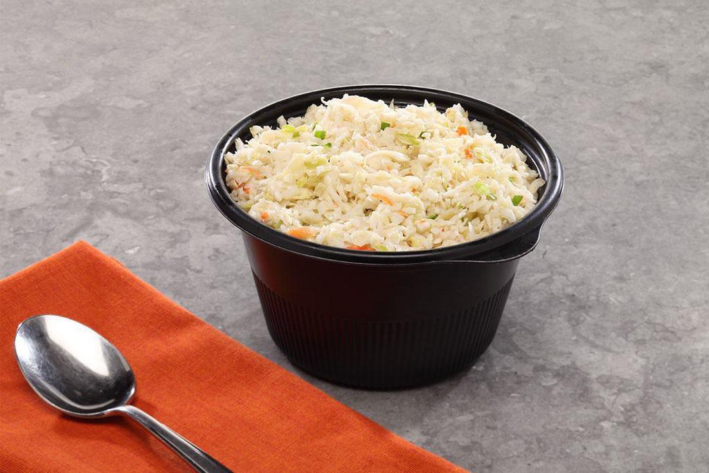 Coleslaw  · Made fresh daily with cabbage, carrots and our unique dressing.  Served in a 24 oz. bowl.