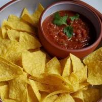 Chips and Salsa ·  Add a huevo for an additional charge.