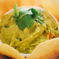 Guacamole and Chips · Dairy free, vegan and gluten free and house made chips