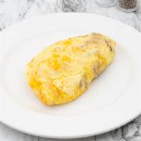 Bacon and Cheddar Omelette · 