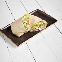 Bonchon Wrap · Freshly sliced avocado on a bed of crisp lettuce, onion,
seasoned with buttermilk ranch dres...