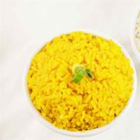 Yellow Rice · Arroz amarelo.