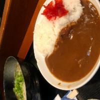 Curry Set Combo · curry with udon.