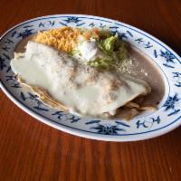 Quesadilla Fajita · Quesadilla stuffed with cheese your choice of meat and grilled onions tomatoes and bell pepp...