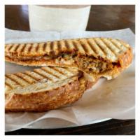 Vegan Meatball Sandwich · Vegan cheese, marinara sauce, basil, meatballs!