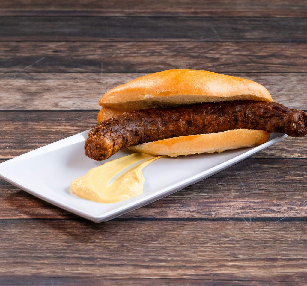 Large Bratwurst in a Roll · 