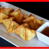 Cream Cheese Puff · Crisp-fried dumpling filled with cream cheese, water chestnut and scallion served with sweet...