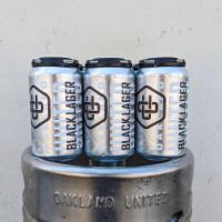 Oakland United Black Lager · Must be 21 to purchase.