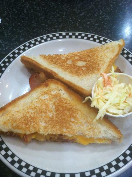 Grilled Cheese with Bacon · Choice of American, Swiss, cheddar or mozzarella.