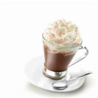 Hot Chocolate · Italian hot chocolate with steamed milk.