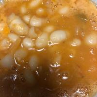 Pasta Fagioli Soup · Soup made with pasta and beans. 