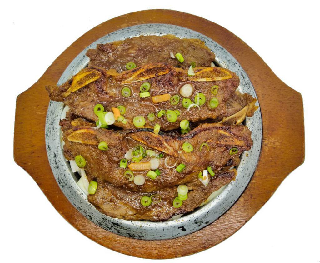 1. LA Beef Short Ribs · LA. Marinated beef short ribs in a special house sauce.  

