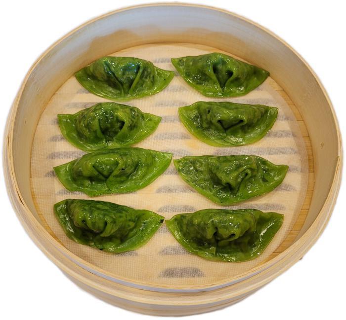 Spinach and Kale Dumpling · Pan-fried or steamed handmade dumpling. 