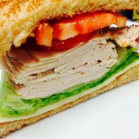 Roasted Turkey Breast Sandwich · 