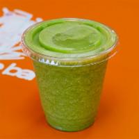 12 oz. Tropical Sensation Smoothie · Peaches, mango, pineapple, baby spinach and apple.