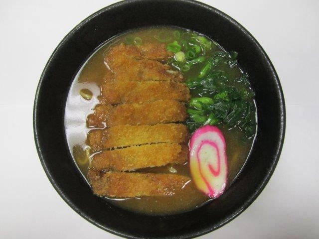 Chicken Katsu Ramen  · Shoyu base in soup with chicken katsu, fish cake, choy sum and green onion. 