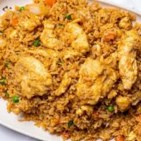 Chicken Fried Rice · Stir-fried rice with poultry. 