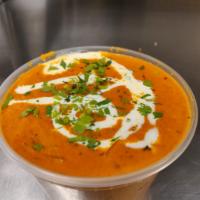 Chicken Butter Masala Curry · Boneless chicken cooked in a silky tomato gravy with a hint of spices and fresh herbs and to...