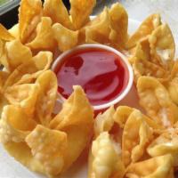 Cream Cheese Rangoon  · (5pc) Cream cheese, green onions wrapped in wonton deep fried served with sweet n sour sauce. 