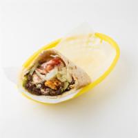 Bleecker Sandwich · Chicken kebob and falafel: served in a pita pocket with lettuce, tomatoes, onions and tahine...