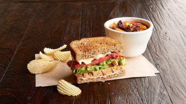 Manager's Special - Specialty Sandwiches · A half sandwich served with your choice of chips or baked chips, and choice of a cup of soup, fresh fruit or new option Mac & Cheese.