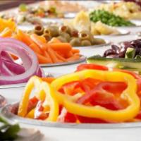Full-Service Salad Bar · Select your favorite ingredients and we'll prepare it for you. You can choose your greens, t...