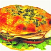 Posh Deli Turkey Breast Sandwich ( With all Veggies) · Oil brown Oven roasted Turkey breast / Daily sliced
