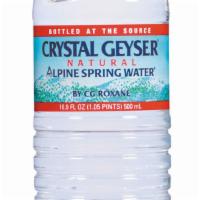 Crystal Geyser water  · 16.9 FL OZ